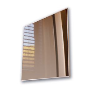  Collecteur de reprise Collection Reflet teinte Bronze pour plénum 600x600 mm - 400x400px